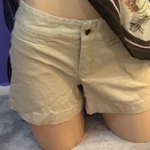 Banana republic khaki shorts